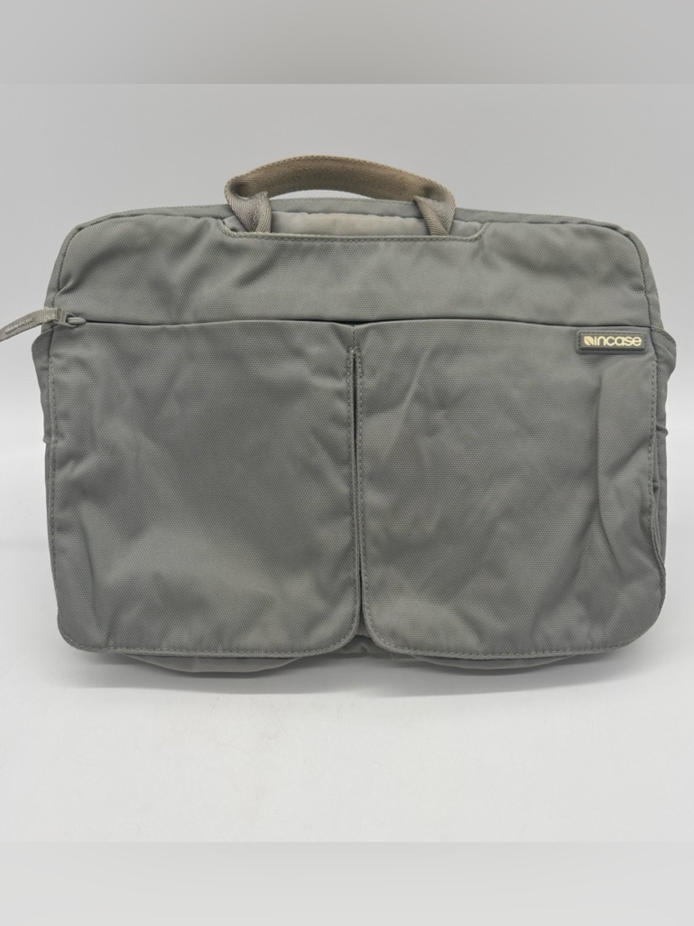 Incase 13” Messenger Laptop Bag Gray Shoulder for MacBook Air/Pro Missing Strap